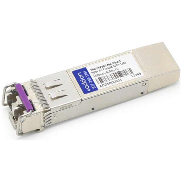 Add-On Addon Brocade Compatible Taa Compliant 8Gbs Fibre Channel Cwdm Sfp+ XBR-SFP8G1490-80-AO - main